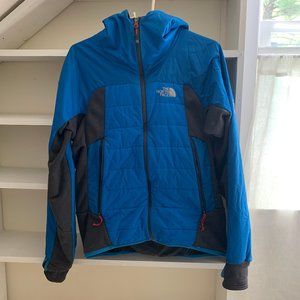 North Face} Men's full zip hoodie coat